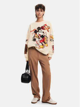 Desigual Jopa Mickey 24WWSK35 Bež Oversize