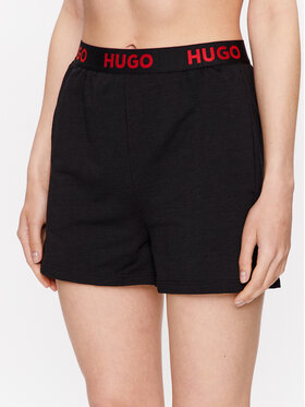 Hugo Hugo Pidžaamašortsid 50490600 Must Regular Fit