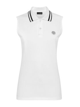 Plein Sport Plein Sport Polo 1911 Biały Regular Fit