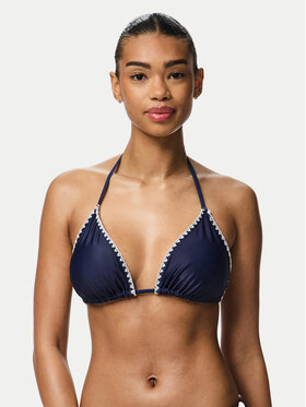 Pieces Pieces Bikini pezzo sopra Luva 17156770 Blu scuro