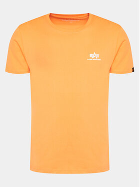 Alpha Industries Alpha Industries T-Shirt Basic T Small 188505 Oranžová Regular Fit