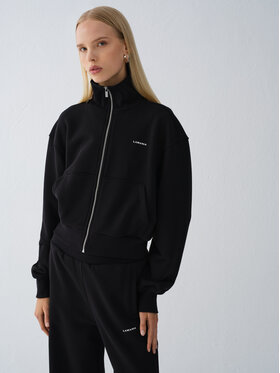 La Mania La Mania Felpa PIN Nero Basic Fit
