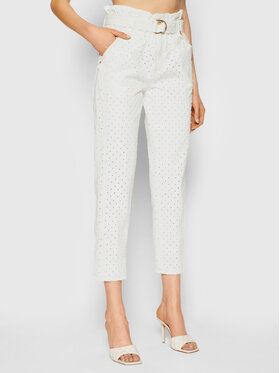 IXIAH IXIAH Traperice Lunar IX22-70114 Bijela Regular Fit