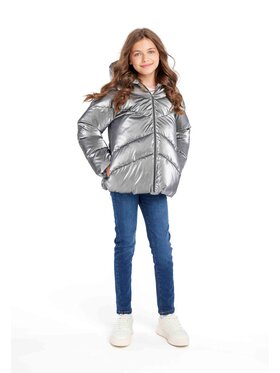 MINOTI MINOTI Kurtka zimowa 16coat 22 Szary Regular Fit