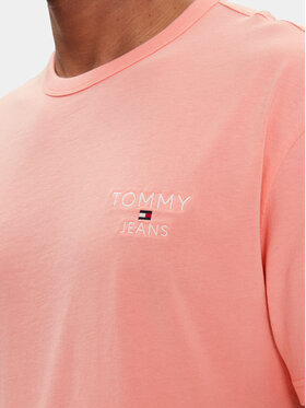 Tommy Jeans T-shirt DM0DM18872 Ružičasta Regular Fit