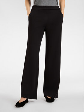 Elena Mirò Elena Mirò Spodnie materiałowe P062Z000139N033 Czarny Regular Fit