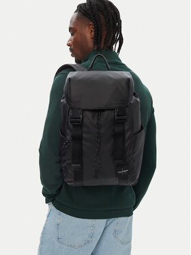 Calvin Klein Calvin Klein Nahrbtnik Rubberized Flap Backpack LV04D3479G Črna