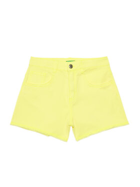 United Colors Of Benetton United Colors Of Benetton Kratke traperice 4O69C9040 Žuta Regular Fit