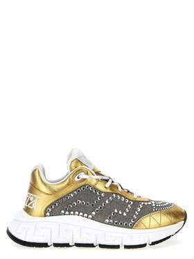 Versace Versace Sneakersy 10041831 Srebrny