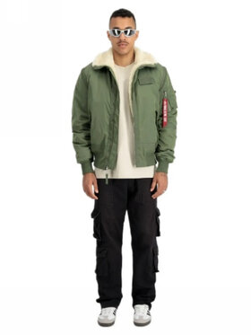 Alpha Industries Alpha Industries Zimní bunda AI.198122-01-S Zelená Vintage Fit