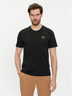 Aeronautica Militare Aeronautica Militare T-Shirt 241TS1580J372 Μαύρο Regular Fit
