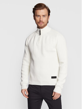 North Sails North Sails Sweter 451015 Biały Regular Fit