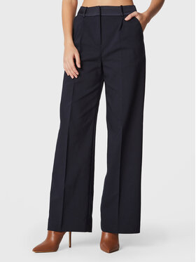 NAF NAF NAF NAF Hlače Everly THNP40 Tamnoplava Regular Fit