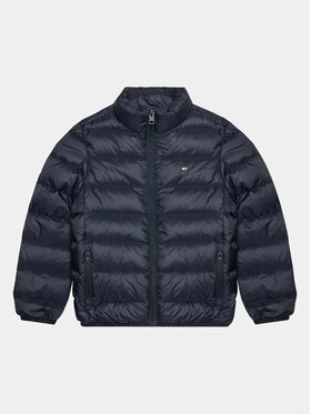 Tommy Hilfiger Tommy Hilfiger Vatovaná bunda KS0KS00568 M Tmavomodrá Regular Fit