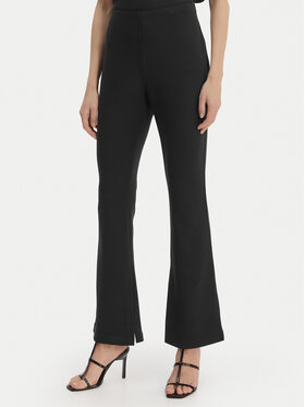 Calvin Klein Calvin Klein Текстилни панталони LV044B223G Черен Flare Fit