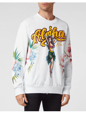 PHILIPP PLEIN PHILIPP PLEIN Felpa 2507 Bianco Regular Fit
