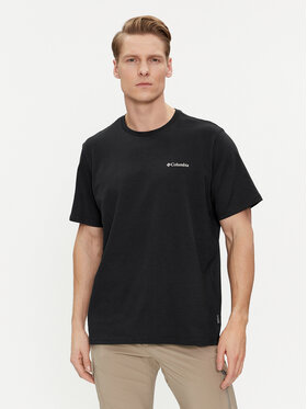 Columbia Columbia T-Shirt Explorers Canyon™ 2036451 Černá Regular Fit