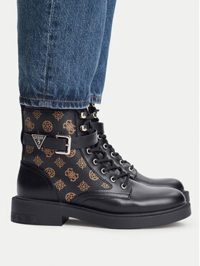 Guess Guess Schnürschuhe FLFFEI ELE10 Schwarz