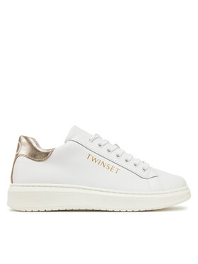 TWINSET TWINSET Sneakersy 251GCJ010 Biały