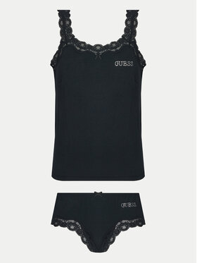 Guess Guess Pižama O5RG04 KBBU1 Juoda Regular Fit