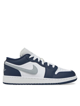 Nike Nike Sneakers Air Jordan 1 Low (GS) 553560 141 Blu scuro