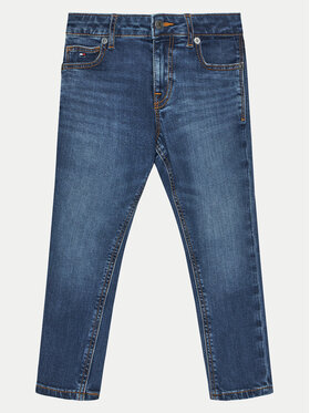 Tommy Hilfiger Tommy Hilfiger Traperice Nora KG0KG08355 Plava Slim Fit
