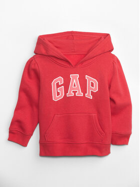 Gap Gap Majica dugih rukava 787746-01 Crvena Regular Fit