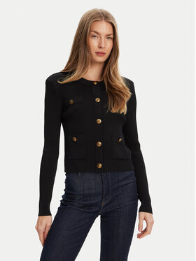 Guess Guess Кардиган W5YR09 Z0130 Черен Regular Fit