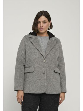 Fiorella Rubino Fiorella Rubino Płaszcz zimowy 8384T000331N0S3 Szary Regular Fit