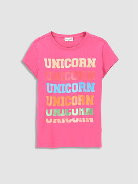 Coccodrillo Coccodrillo Tricou WC3143201EVG Roz Regular Fit