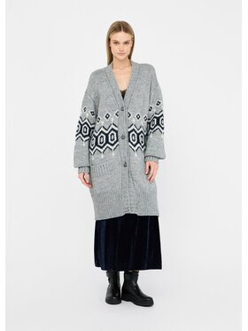 Liu Jo Liu Jo Cardigan CF5178MA657C3770 Grigio Regular Fit