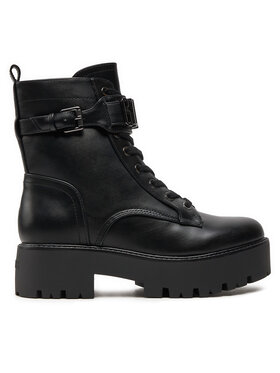Guess Guess Botki Vaires FLTSOM ELE10 Czarny