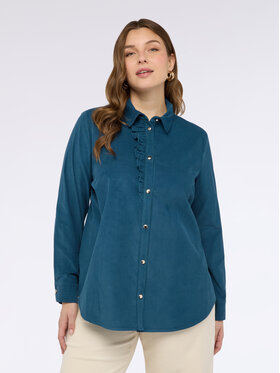 Fiorella Rubino Fiorella Rubino Camicia 5070T001480N024 Turchese Regular Fit