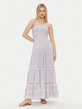 Iconique Iconique Rochie de vară Joy IC24-062 Albastru Regular Fit