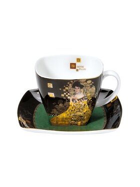 Goebel Goebel Filiżanka ze spodkiem G. Klimt - Adele Bloch-Bauer Kolorowy