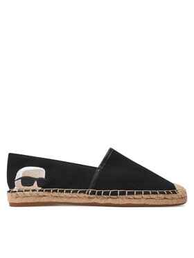 KARL LAGERFELD KARL LAGERFELD Espadryle KL80111N Czarny