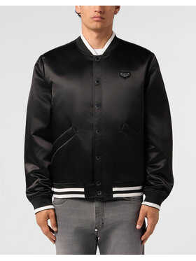 PHILIPP PLEIN PHILIPP PLEIN Bomber 31476 Nero Regular Fit