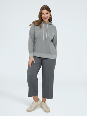 Fiorella Rubino Fiorella Rubino Sweter M099L008373N013 Szary A-Line Fit