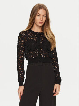 TWINSET TWINSET Kardigan 241TT3234 Czarny Regular Fit