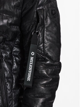 Μπουφάν δερμάτινο Milestone φωτογραφία