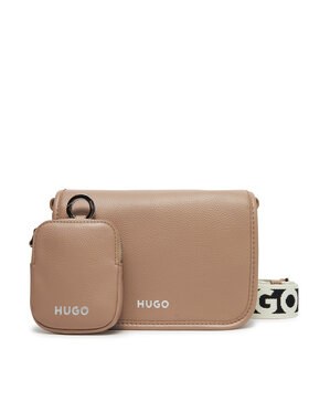 HUGO HUGO Handtasche Bel Crossbody Flap 50541869 Beige