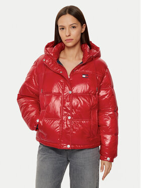 Tommy Jeans Tommy Jeans Pehelykabát DW0DW20210 Piros Regular Fit