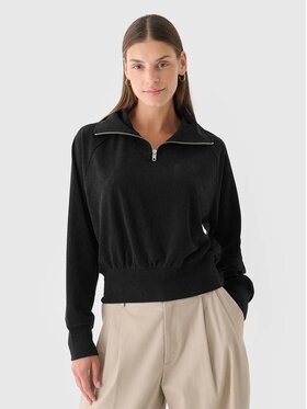 4F 4F Bluza 4FRAW24TSWSF2054-20S Czarny Oversize