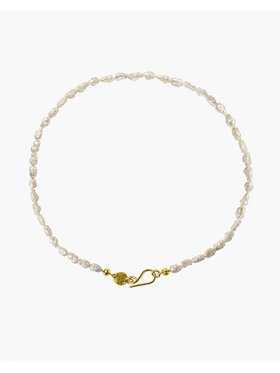 MAKSI.MIUK MAKSI.MIUK Choker Perły Biały
