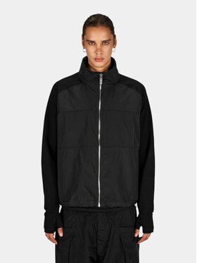 MADE BY SOCIETY MADE BY SOCIETY Kurtka anorak FLOW Hoodie - H17734 Czarny Basic Fit