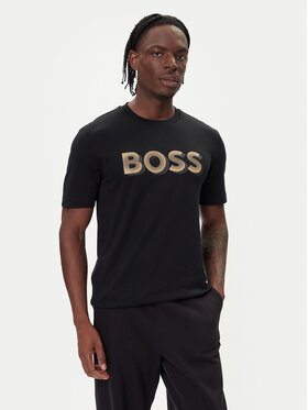 BOSS BOSS Póló H-Thompson 656 50551902 Fekete Regular Fit