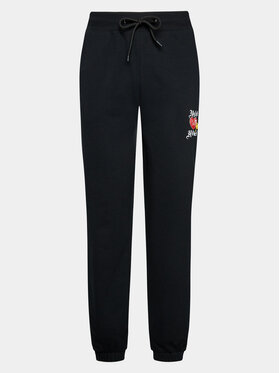Night Addict Night Addict Donji dio trenerke MJB-NA516HEART Crna Regular Fit