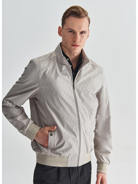 Pako Lorente Pako Lorente Kurtka przejściowa P20SF-5X-006 Szary Classic Fit
