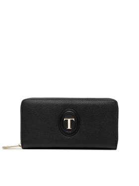 Trussardi Trussardi Голям дамски портфейл 75W00347 Черен