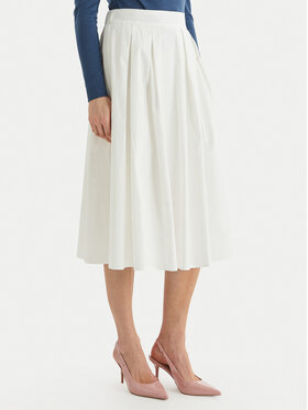 ONLY ONLY Trapezförmiger Rock Maila 15369555 Weiß Regular Fit